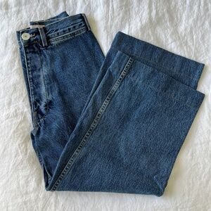 jesse kamm sailor pants in cowboy blue japanese denim
